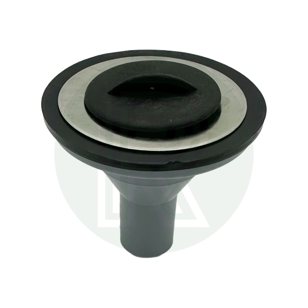 Push Fit Grey Straight Sink Waste Fitting 1.3/4" (45mm) - 3/4" (20mm)