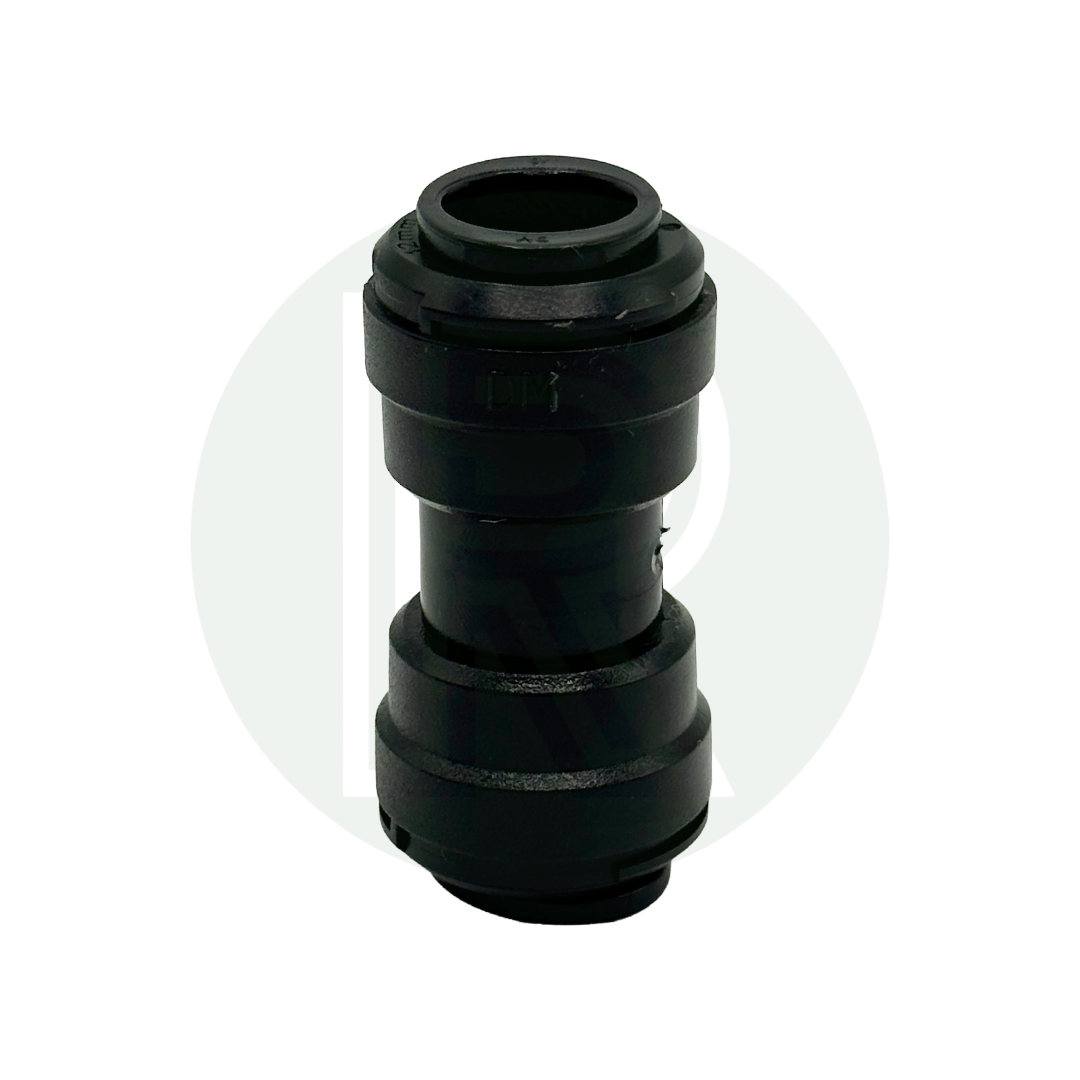 12mm Pushfit Straight Connector