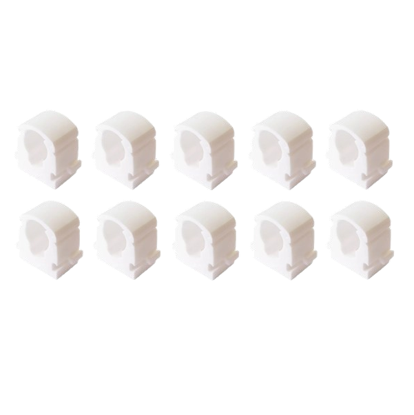 12mm Pipe Retainer Clips For John Guest Pipe - White