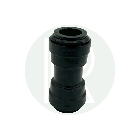 15mm Pushfit Straight Connector