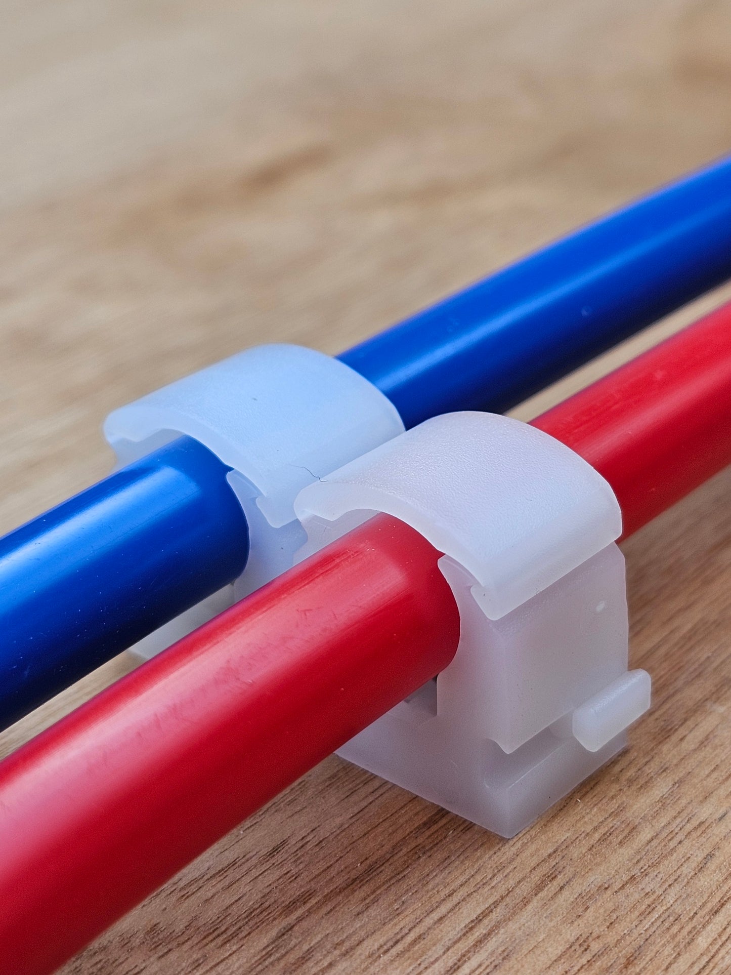 12mm Pipe Retainer Clips For John Guest Pipe - White