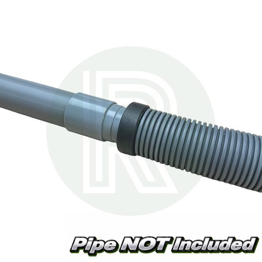 28.5mm rubber sealing sleeves for connecting convoluted waste pipe to rigid waste fittings