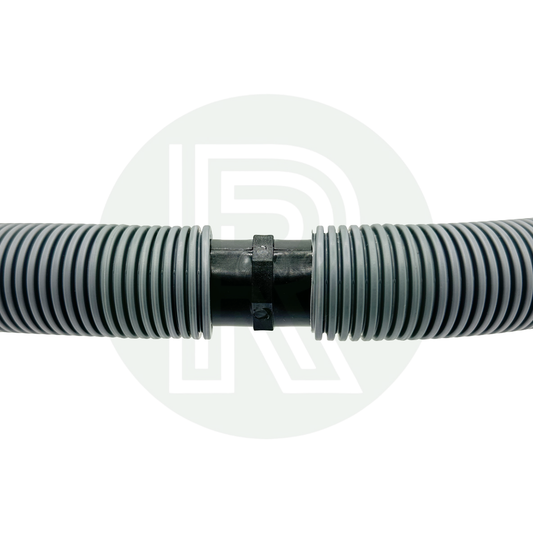 28.5mm Straight Connector – Black