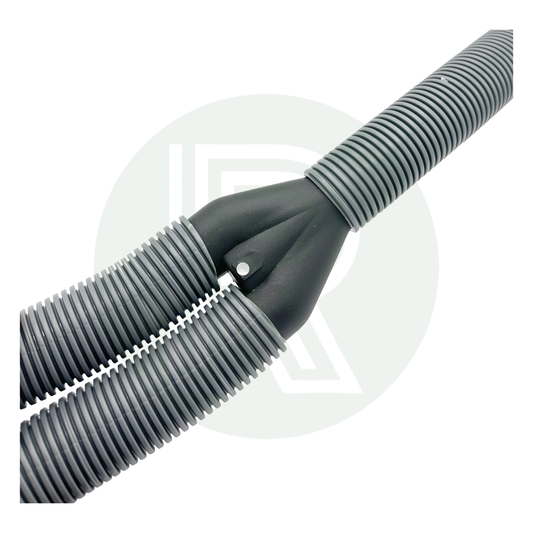 28.5mm Y Piece Connector – Black