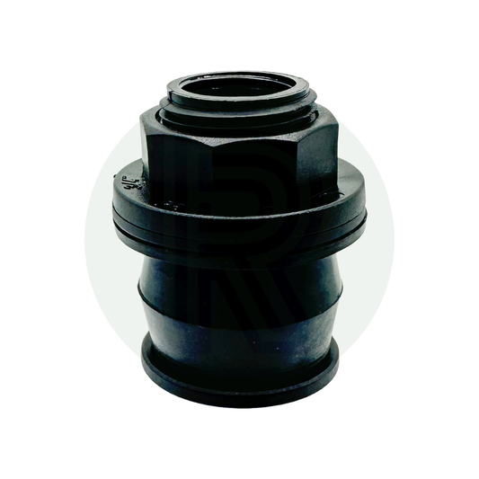 3/4 inch Kwiq bulkhead tank fitting connector black plastic water tank adapter male thread