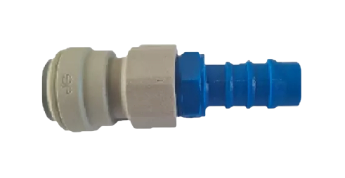 John Guest Speedfit 12mm Female to 1/2" (12mm) Male Barb Straight Adaptor