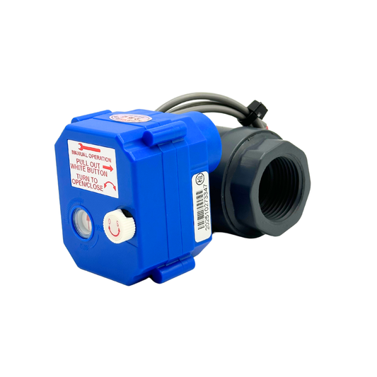 💧🚐 1" BSP 12v Dump Drain Valve for Waste or Fresh Water Tank Motorhome