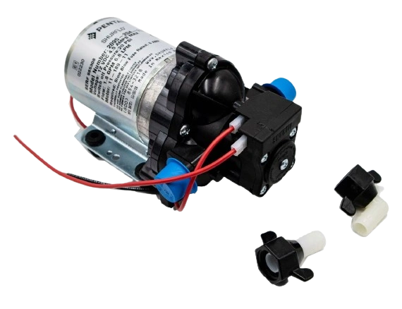 12v/30psi/7Ltr Shurflo Trail King Water Pump - Retail Packed With Fittings