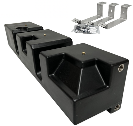 63ltr Wydale VW Crafter MAN TGE MWB Underslung Water/Waste Tank 2017 Onwards