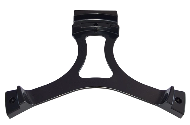 Gas Bottle Floor Holder / Locating Bracket - Black