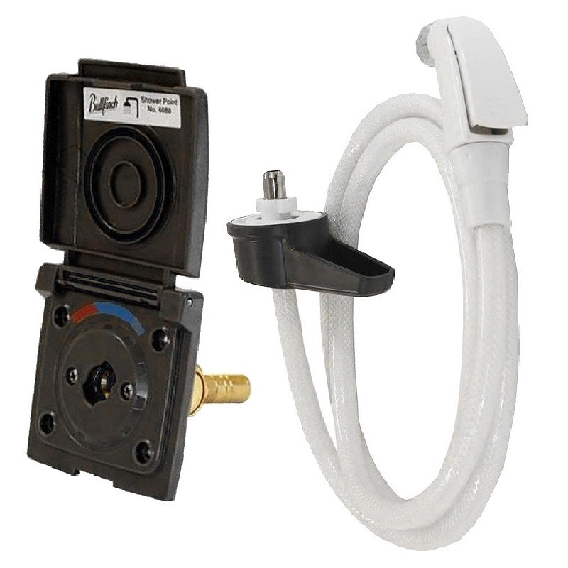 Bullfinch External Shower Utility Point - Black