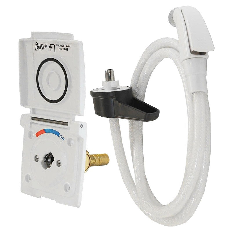 Bullfinch External Shower Utility Point - White