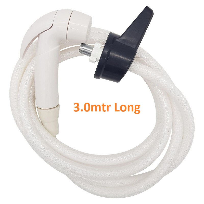 Bullfinch External Shower Head & Hose - 3.0mtr