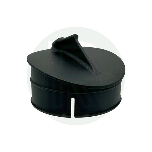Truma Combi outlet blanking plug side view showing push fit design