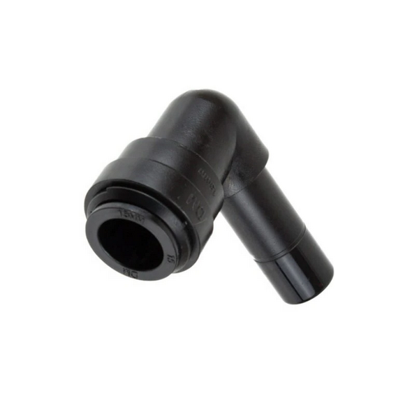 15mm Pushfit Stem Elbow Connector