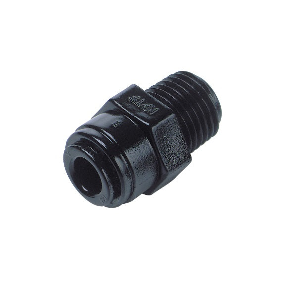 15mm Pushfit Female to 1/2" BSPT Straight