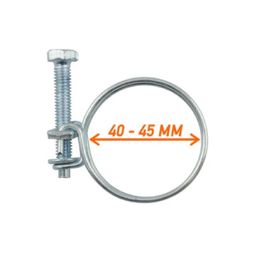 Double Wire Hose Clip - 40-45mm (Each)