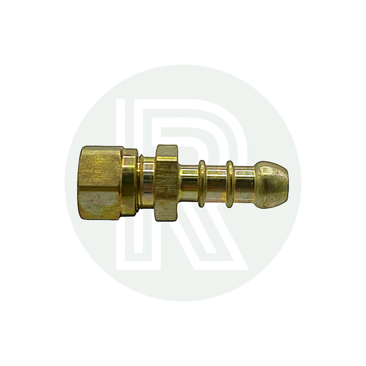 8mm Brass Compression/Fulham Nozzle Fitting