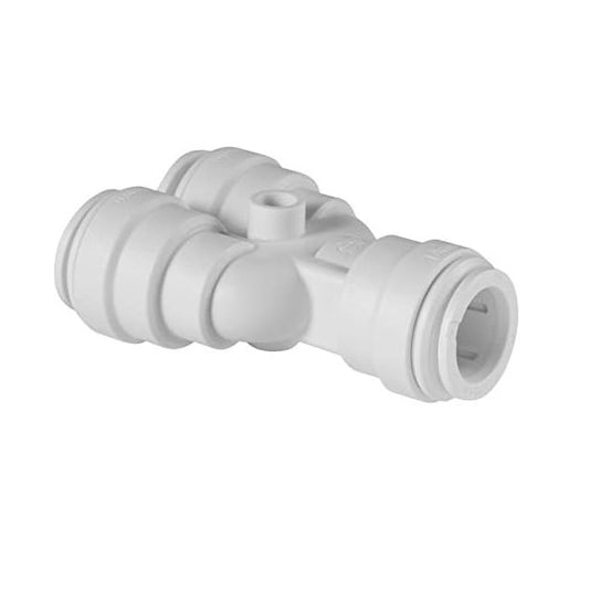 John Guest Speedfit Push Fit 12mm Inline Y Piece - White PPM2312W