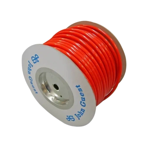 John Guest Speedfit Push Fit 12mm Semi Rigid Pipe - Red PE1209-100M-R