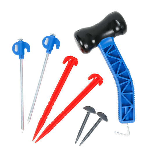 33pcs Pegs and Mallet Kit