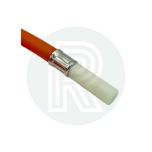 Reich 1000mm (1mtr) Red Tap Tail Connector with 12mm Push Fit End