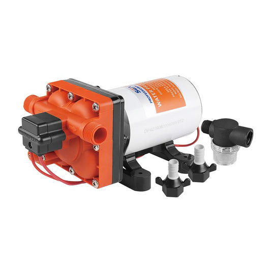 12v/55psi/11.30Ltr Seaflo Series 42 Water Pump - Retail Packed With Fittings