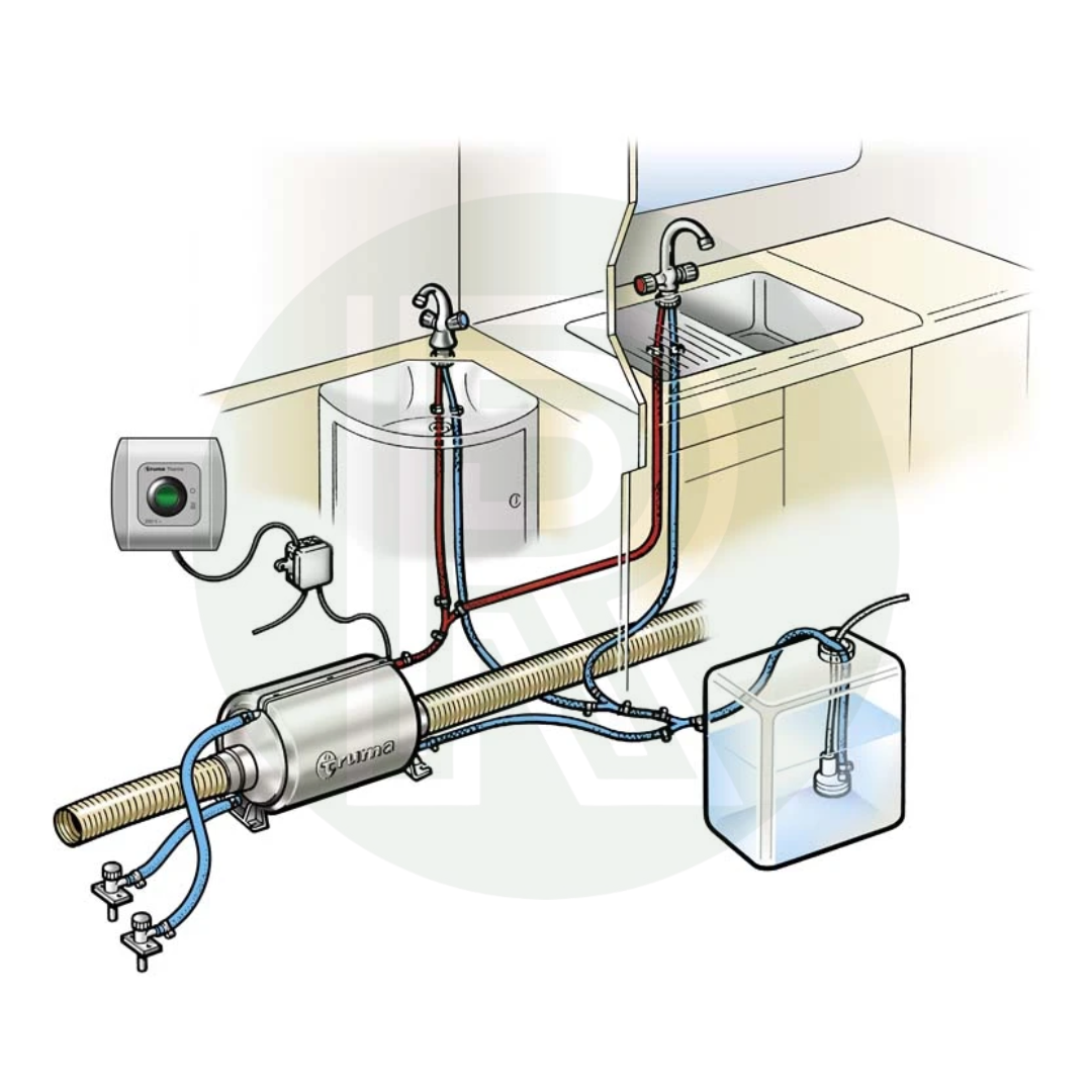 Truma Therme TT2 230V Electric Water Heater Boiler Blown Air