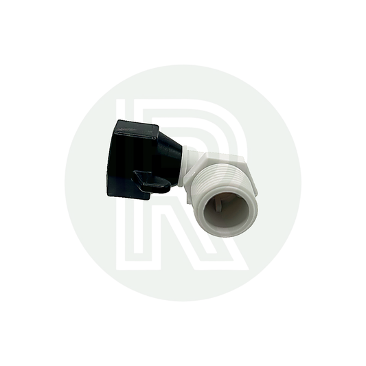 1/2"BSP Female to 1/2"BSP Male Elbow Connector