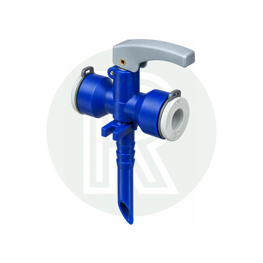 Reich - UniQuick 12mm Inline Double Connection Drain Valve