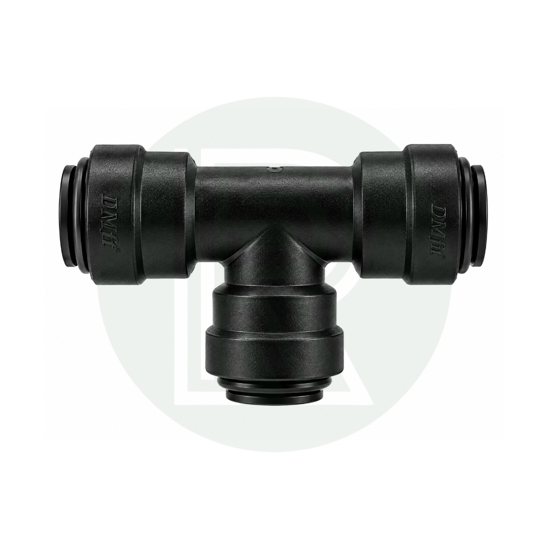 DMfit 15mm Push-fit Equal Tee