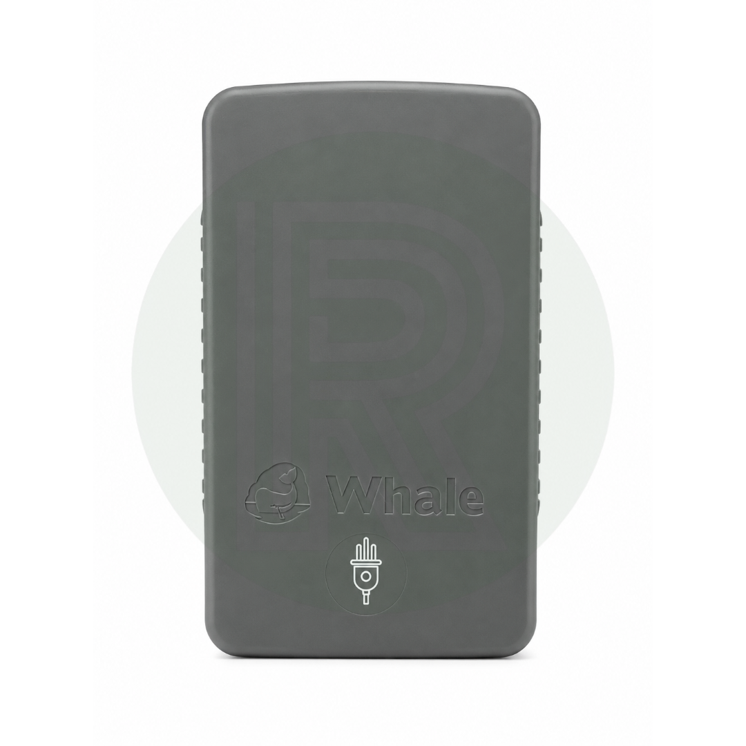 Whale Easi-Slide Lid - 240v Plug Icon - Grey