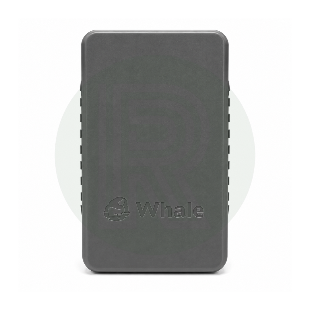 Whale Easi-Slide Lid - NO Icon - Grey