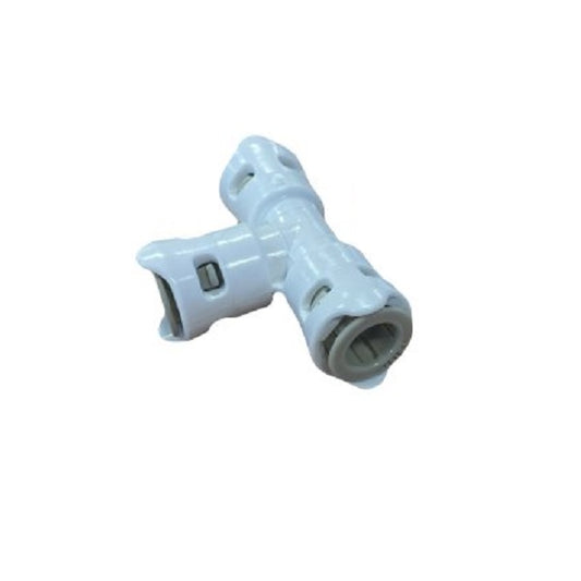 Whale 12mm Pushfit Equal Tee Connector