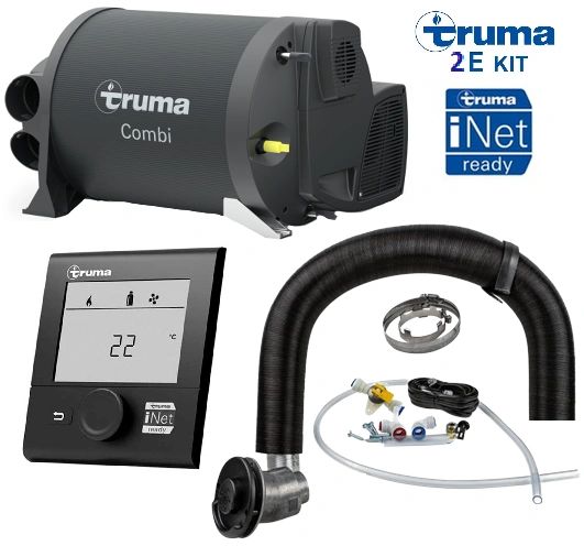 Truma Combi 2E 2kW LPG/Gas & Electric Air and Water Heater with CP+ Control Panel