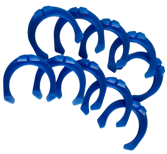 12mm Blue Locking Clips (Cold Water)