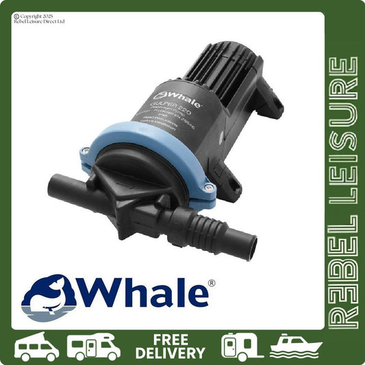 🐳 Whale Gulper 220 12V Waste Pump – The Waste Solution That Works