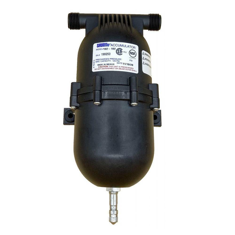 Shurflo Accumulator Tanks for 12V Water Systems in Campervans and Motorhomes