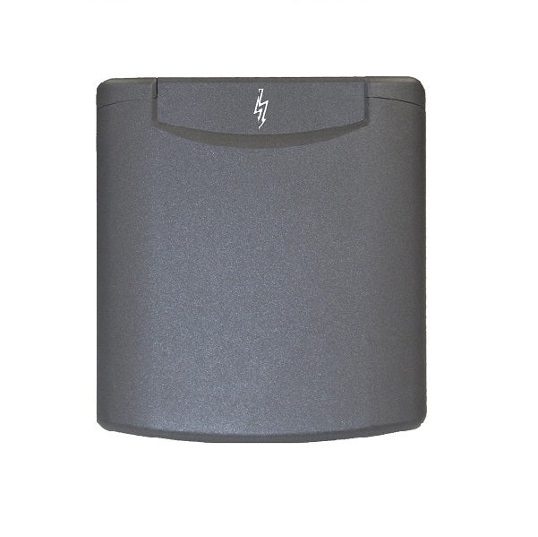 Fawo Grey 240v Mains Inlet with Magnetic Flap