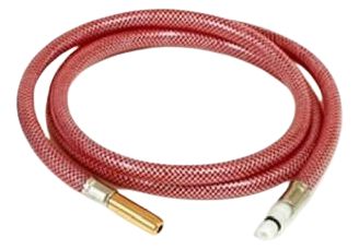 Reich 1000mm (1mtr) Red Tap Tail Connector with 12mm Push Fit End