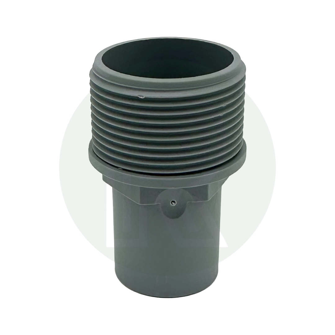 1¼ inch BSP male to 28mm tank fitting for fresh water and waste water tank installations