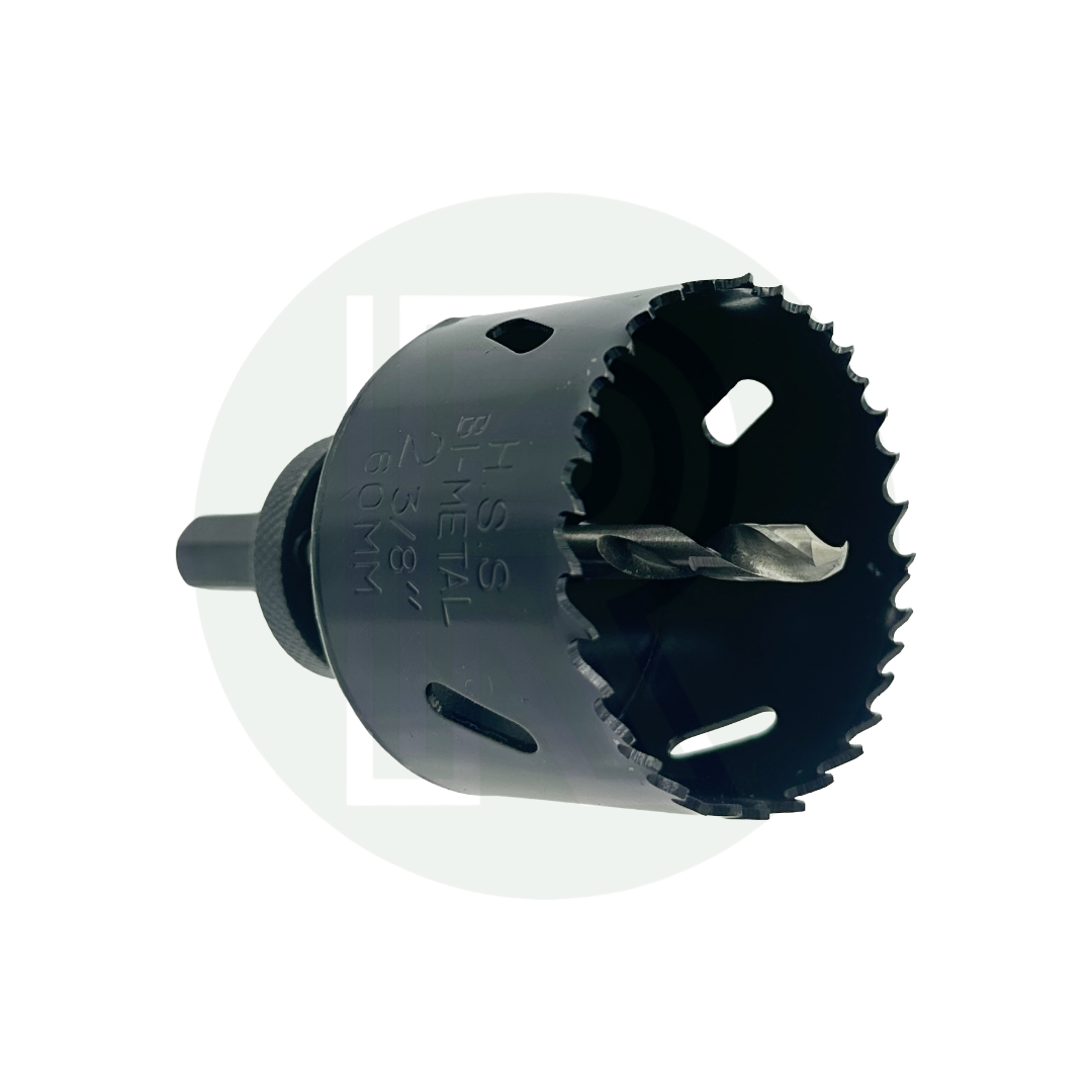 hole saw drill bit for 1 1/2 inch Kwiq tank fitting installation cutting plastic water tanks