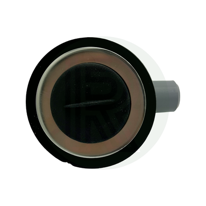 Push Fit Grey Angled Sink Waste Fitting 1.3/4" (45mm) - 3/4" (20mm)