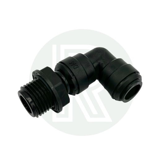 12mm Female Swivel Elbow to 1/2" BSPP Male (Parallel) Adaptor