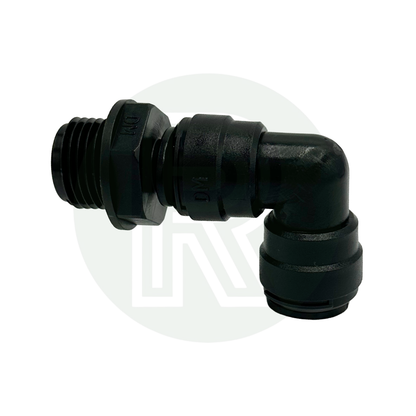 12mm Female Swivel Elbow to 1/2" BSPP Male (Parallel) Adaptor