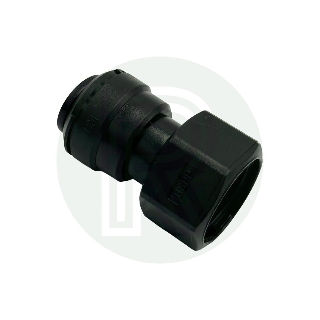 12mm Pushfit Female to 1/2" BSP Female Adaptor