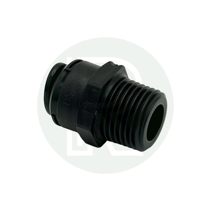 12mm Female to 1/2" BSPP (Parallel) Male straight adaptor