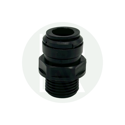 12mm Female to 1/2" BSPP (Parallel) Male straight adaptor