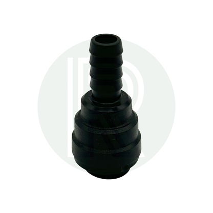 12mm Pushfit Female to 3/8" Male Barb Adaptor