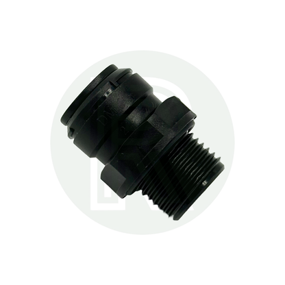 12mm Female to 1/2" BSPT (Tapered) Male straight Adaptor